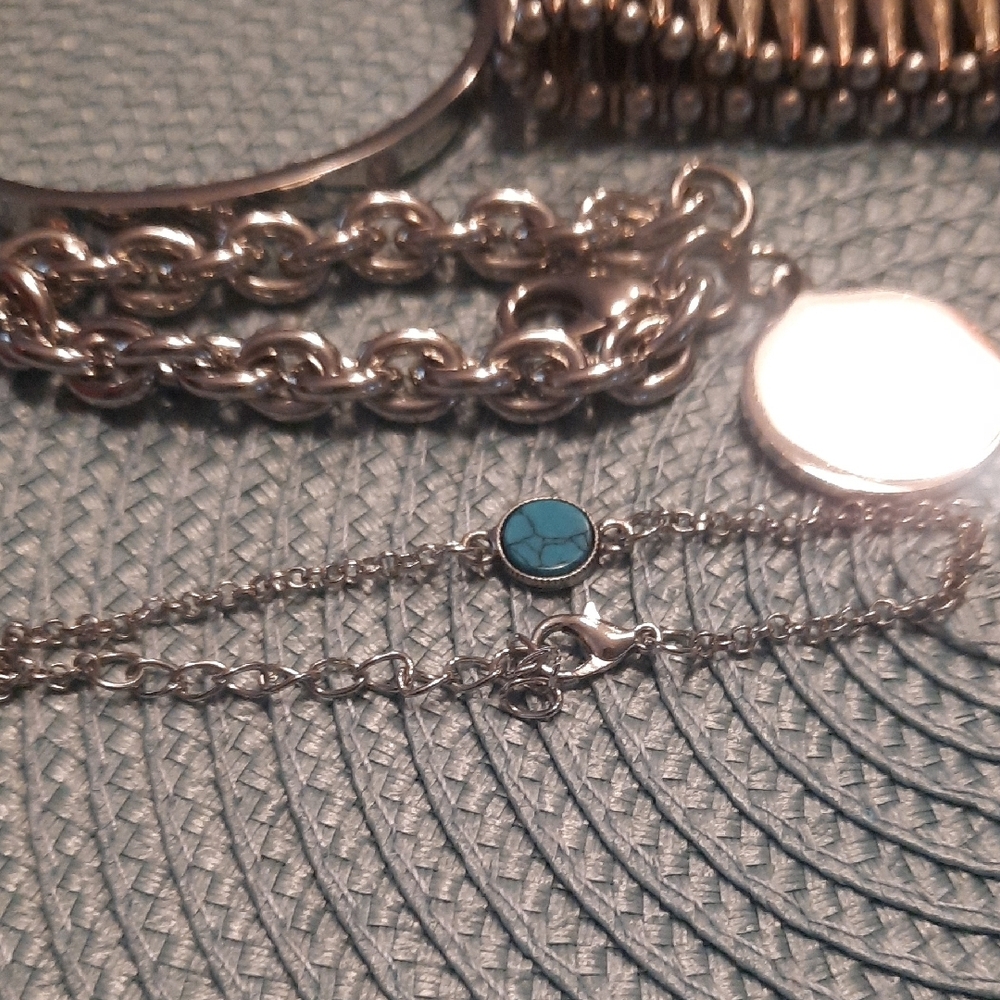 Silvertone Bracelets - Picture 9 of 10